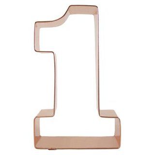Number 1 Cookie Cutter (Large)
