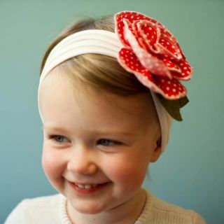 Flower Bow Headband Hair Clothing Kid Newborn Girls Baby Infant