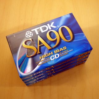  SA 90 High Bias Type II 90 Minute Blank Audio Cassette Tapes JAPAN USA