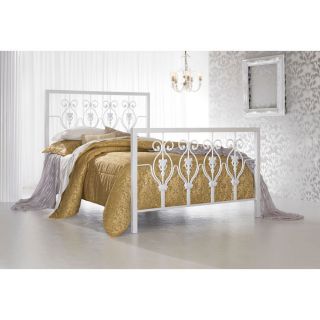 CLOSEOUT Sale Queen Size Calypso White Iron Headboard Only with