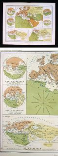  Map Ancient World Orbis Terrarum Herodotus Strabo Ptolemy
