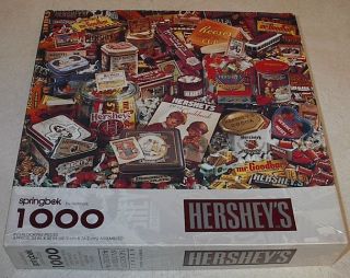 Springbok Puzzle Hersheys Chocolate Candy 1997 1000 PC