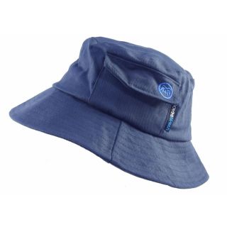Mens Sun Hat with Handy Pocket by Urban Beach Black White Blue Green