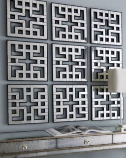 Three Fretwork Panels   