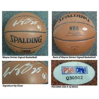  PSA COA 2005 2007   Autographed Basketballs