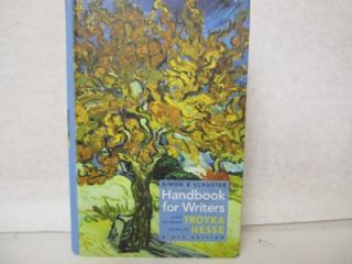  and Schuster Handbook for Writers Troyka Hesse 9th Edition