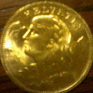  1 5oz 1935 Uncirculated Swiss Solid Gold Coin