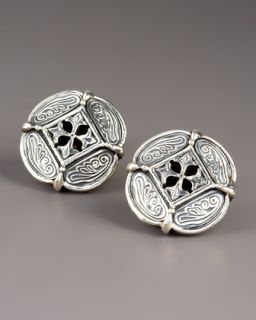 N15LR Konstantino Clover Cuff Links