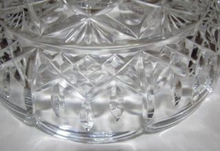 Waterford Crystal Lismore 10 Bowl Scalloped Design Footed Made in
