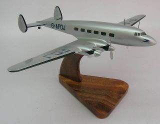DH 91 Albatross de Havilland Airplane Wood Model 