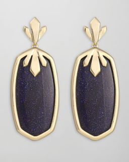 Gold Plated Brass Earrings  