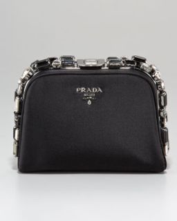 Prada Razo Stone Pyramid Clutch Bag   