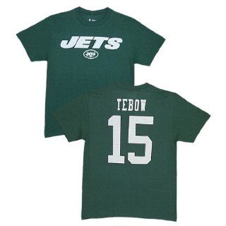  York Jets Tim Tebow Aggressive Speed Green Name and Number T Shirt