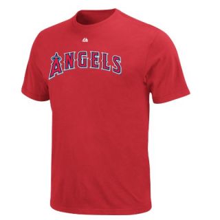  Angels Albert Pujols #5 Name and Number T Shirt Red