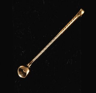 Hickok Golf Club Tie Clasp Gold Plated Wood Driver