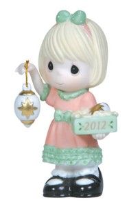 Precious Moments Dated Figurine Light Your Heart with Christmas Joy