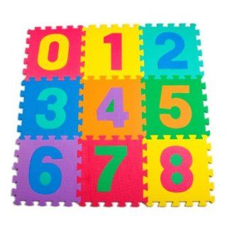 Number 10 Pieces/set Plastic Mats Game Pad Baby Crawling