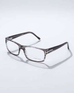 N20DJ Tom Ford Square Frame Fashion Glasses, Gray