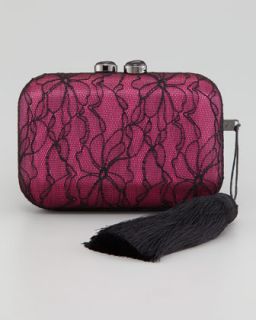 Kotur Margo Lace Overlaid Minaudiere   