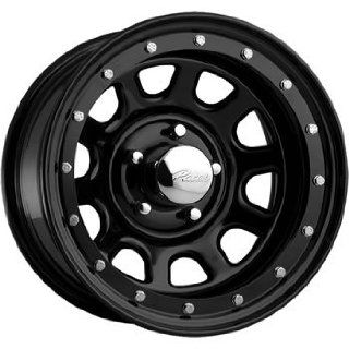 Pacer Street Lock 15x10 Black Wheel / Rim 5x4.5 with a  38mm Offset