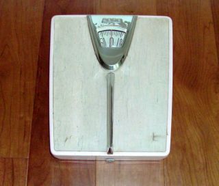 Vintage Borg Scale 1950s Pink Bathroom Scale Works & Accurate