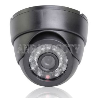 High Resolution 600TVL CMOS Security Indoor CCTV IR Dome Camera Wide