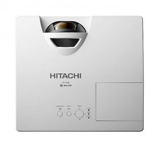 item 8025 hitachi lcd short throw digital projector cp d10