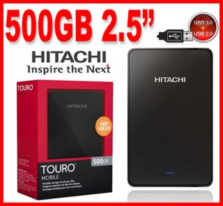 HITACHI 500GB 2,5 USB2.0/USB 3.0 Portable External HDD 500GB