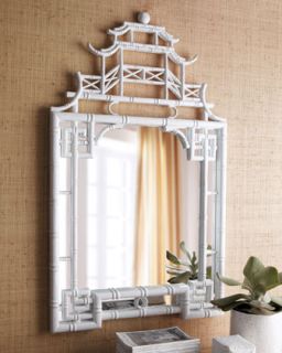 White Pagoda Mirror   