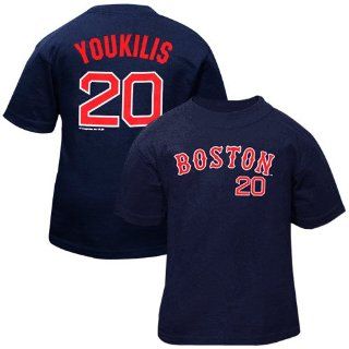  Red Sox Infant Name & Number T Shirt   Navy Blue