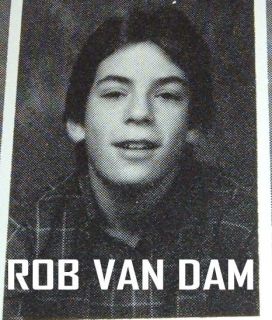 ROB VAN DAM HIGH SCHOOL YEARBOOK   ECW, WWE, TNA WRESTLING  RVD BATTLE