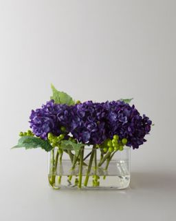 H6RL4 John Richard Collection Purple Beauty Faux Floral Arrangement