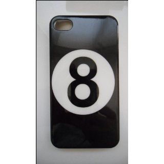 iPhone 4G 4S Hard Shell Back Cover Case Number 8 Ball