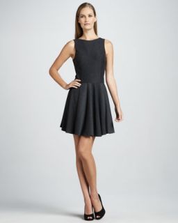 T5M27 Nicole Miller Sleeveless Dress with Full Skirt