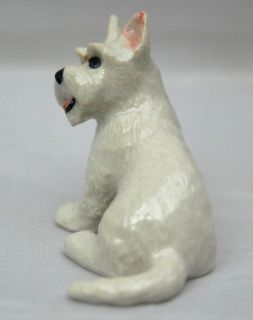 Klima France Miniature Porcelain West Highland Terrier