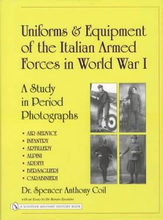 WW1 Italian Army Military Uniforms Equipment Collectors Reference w
