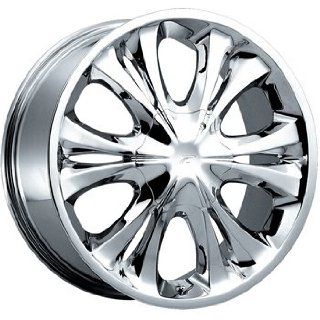 Platinum Xcess 16x7 Chrome Wheel / Rim 5x4.25 & 5x4.5 with a 40mm