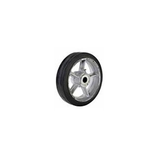 Rubber Wheel 12 Diameter 2.85W 1.00 ID Iron Hub Roller Bearing