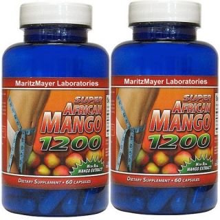 Bottles Super African Mango 1200 Extract Weight Loss