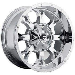 Fuel Krank 18x9 Chrome Wheel / Rim 5x5 & 5x5.5 with a 1mm Offset and a