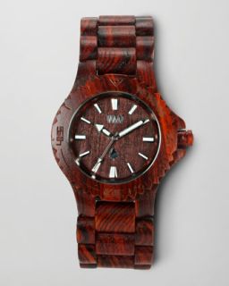 WeWood Watches Wooden Watch, Brown   