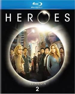 Heroes The Complete Second Season 2 (Blu ray Disc, 2008, 4 Disc Set)