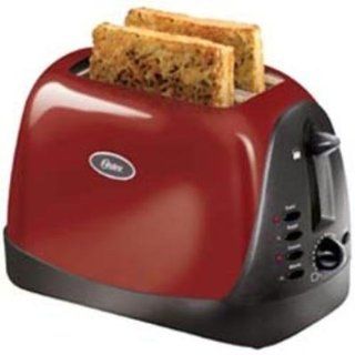 Oster 6307 Inspire 2 Slice Toaster, Red