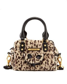 Juicy Couture Leopard Velour Satchel   