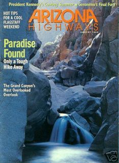  Arizona Highways August 1999 Hells Gate Geronimo