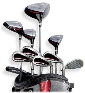 Strata Mens Complete Golf Set with Bag, 13 Piece (Right