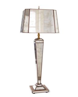 Mirrored Table Lamp   