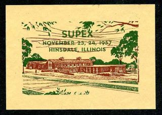 Phil. Exh.   1957 SUPEX   Hinsdale, Illinois
