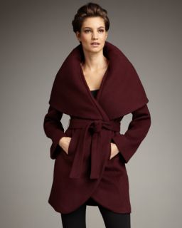 Cinzia Rocca Belted Wool Coat   