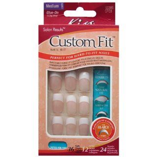 Kiss Custom Nail Kit, Medium, Fitted For You, 36 Nails